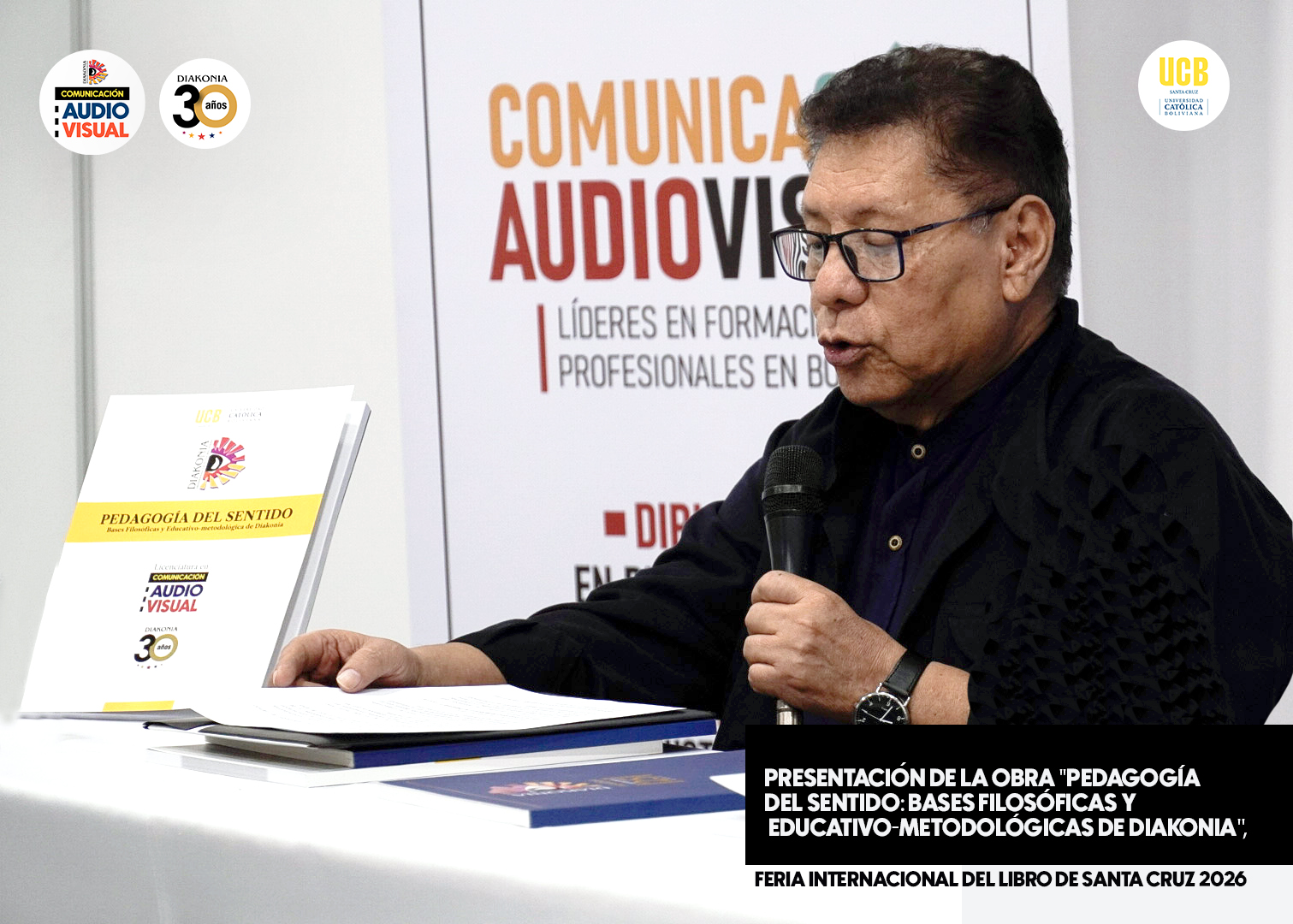 En este momento estás viendo Presentación del libro sobre la pedagogía de Diakonia en la Feria del Libro 2026